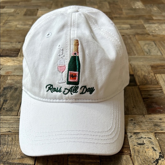 Rose All Day Kiel James Patrick White Baseball Hat Adjustable NWT - Picture 1 of 10